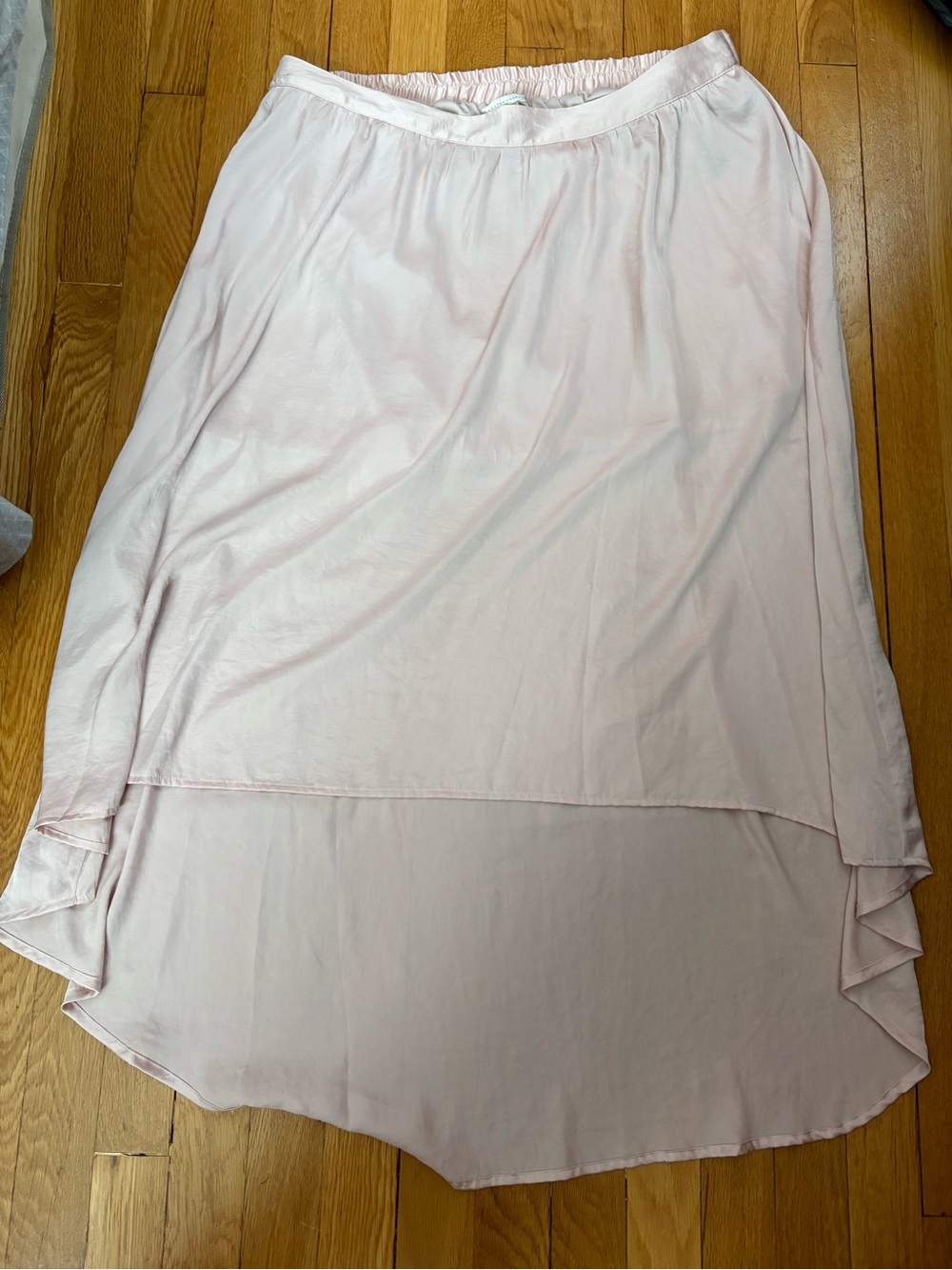 LC Lauren Conrad Pale Blush Skirt